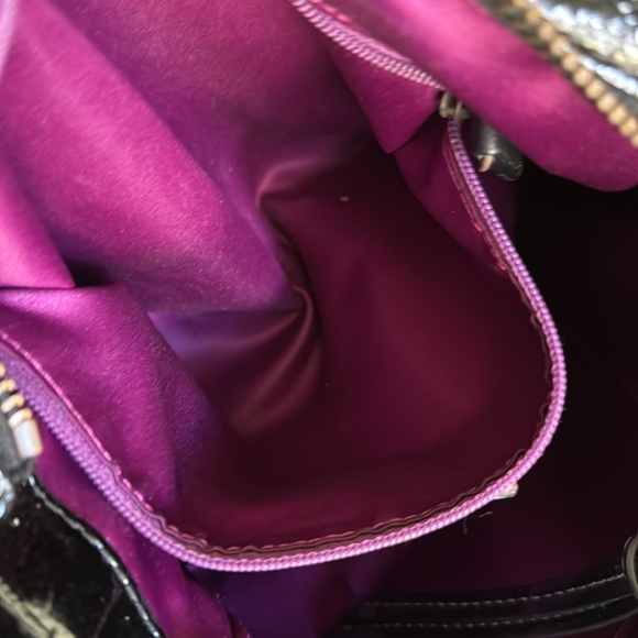 Coach black patent bag like new - Picture 11 of 13